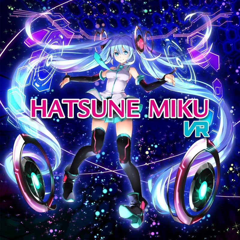 Hatsune Miku VR box art for Playstation 4